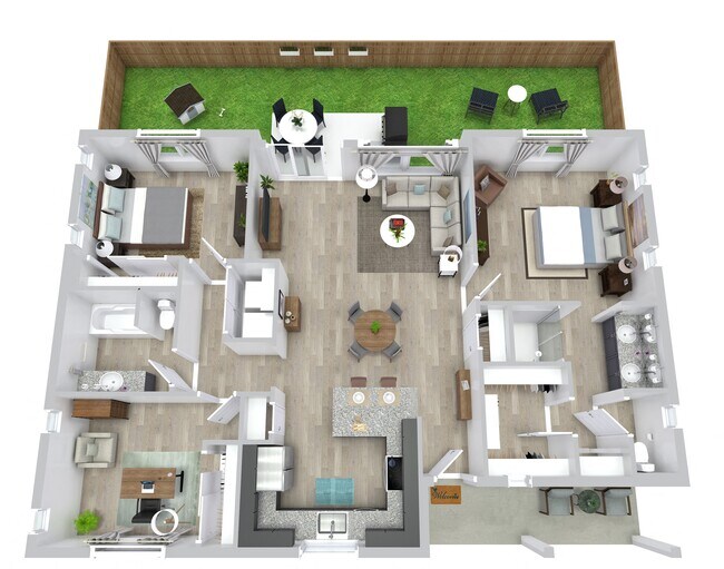 The Haven 930 floor plan